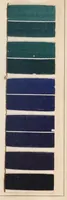Picture 7 of 8 from Echte Färbungen auf Kammgarn = Fast shades on worsted yarn = Tientes solides sur fil de laine peignée. (1900), leaf 63