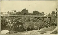 An illustration from Economics of bridgework, a sequel to Bridge engineering (1921)