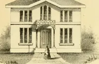 An illustration from The economy of church, parsonage and school architecture : adapted to small societies and rural districts (1856)