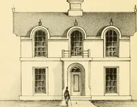 An illustration from The economy of church, parsonage and school architecture : adapted to small societies and rural districts (1856)