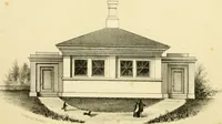 An illustration from The economy of church, parsonage and school architecture : adapted to small societies and rural districts (1856)