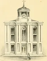 An illustration from The economy of church, parsonage and school architecture : adapted to small societies and rural districts (1856)