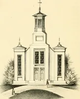 An illustration from The economy of church, parsonage and school architecture : adapted to small societies and rural districts (1856)