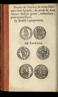 An illustration from Edict du roy, sur le reglement des monnoyes. (1635)