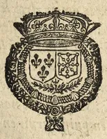 An illustration from Edict du roy, sur la pacification des troubles de ce royaume ... Auec les Articles particuliers interuenus sur iceluy ... (1644)