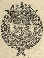 An illustration from Edict du roy, pour la pacification des troubles de son royaume : verifié en Parlement le 13. juin, 1616. (1616)