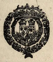 An illustration from Edict du roy portant imposition sur les ouurages d'or & d'argent par tout ce royaume. Auec l'Arrest de la Cour des monnoyes de verification, & modification. (1634)