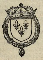 An illustration from Edict dv Roy, contenant la grace et pardon pour ceux quipar ce deuant ont mal senty de la foy. (1560)