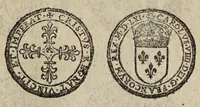 An illustration from Edict dv roy svr le faict et reglement general de ses monnoyes ... (1602)