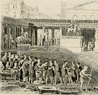 An illustration from Pompeiana : the topography, edifices, and ornaments of Pompeii (1875)
