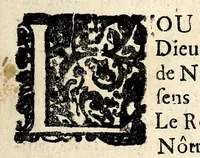 An illustration from Edit du roy, portant suppression de l'Edit de Nantes, et autres edits et declarations, données en faveur de ceux de la religion pretenduë reformée. (1685)