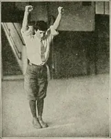 An illustration from Physical education complete for schools and playgrounds (1917)