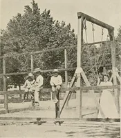 An illustration from Physical education complete for schools and playgrounds (1917)