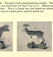 An illustration from Educational toys consisting chiefly of coping-saw problems for children in the school and the home (1920)
