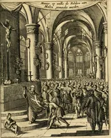 An illustration from Eduward Meltons, Engelsch edelmans, Zeldzaame en gedenkwaardige zee- en land-reizen; door Egypten, West-Indien, Perzien, Turkyen, Oost-Indien, en d'aangrenzende gewesten; (1681)