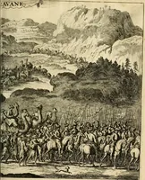 An illustration from Eduward Meltons, Engelsch edelmans, Zeldzaame en gedenkwaardige zee- en land-reizen; door Egypten, West-Indien, Perzien, Turkyen, Oost-Indien, en d'aangrenzende gewesten; (1681)