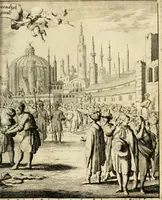 Picture 28 of 37 from Eduward Meltons, Engelsch edelmans, Zeldzaame en gedenkwaardige zee- en land-reizen; door Egypten, West-Indien, Perzien, Turkyen, Oost-Indien, en d'aangrenzende gewesten; (1681), leaf 402