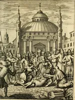 Picture 33 of 37 from Eduward Meltons, Engelsch edelmans, Zeldzaame en gedenkwaardige zee- en land-reizen; door Egypten, West-Indien, Perzien, Turkyen, Oost-Indien, en d'aangrenzende gewesten; (1681), leaf 480