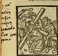 Picture 29 of 62 from Een devote maniere om gheestelyck pelgrimagie te trecken tot den heylighen lande als te Jherusalem, Bethleem, ter Jordanen, etc. : met die rechte gheleghentheyt der heyligher plaetsen, so bescheelijck beschreuen al ost mense voor ooghen saghe (1563), leaf 223