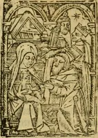 An illustration from Een devote maniere om gheestelyck pelgrimagie te trecken tot den heylighen lande als te Jherusalem, Bethleem, ter Jordanen, etc. : met die rechte gheleghentheyt der heyligher plaetsen, so bescheelijck beschreuen al ost mense voor ooghen saghe (1563)