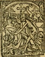 An illustration from Een devote maniere om gheestelyck pelgrimagie te trecken tot den heylighen lande als te Jherusalem, Bethleem, ter Jordanen, etc. : met die rechte gheleghentheyt der heyligher plaetsen, so bescheelijck beschreuen al ost mense voor ooghen saghe (1563)