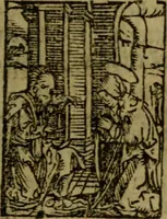 An illustration from Een devote maniere om gheestelyck pelgrimagie te trecken tot den heylighen lande als te Jherusalem, Bethleem, ter Jordanen, etc. : met die rechte gheleghentheyt der heyligher plaetsen, so bescheelijck beschreuen al ost mense voor ooghen saghe (1563)