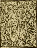 An illustration from Een devote maniere om gheestelyck pelgrimagie te trecken tot den heylighen lande als te Jherusalem, Bethleem, ter Jordanen, etc. : met die rechte gheleghentheyt der heyligher plaetsen, so bescheelijck beschreuen al ost mense voor ooghen saghe (1563)