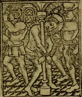 An illustration from Een devote maniere om gheestelyck pelgrimagie te trecken tot den heylighen lande als te Jherusalem, Bethleem, ter Jordanen, etc. : met die rechte gheleghentheyt der heyligher plaetsen, so bescheelijck beschreuen al ost mense voor ooghen saghe (1563)