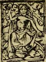 An illustration from Een devote maniere om gheestelyck pelgrimagie te trecken tot den heylighen lande als te Jherusalem, Bethleem, ter Jordanen, etc. : met die rechte gheleghentheyt der heyligher plaetsen, so bescheelijck beschreuen al ost mense voor ooghen saghe (1563)