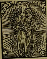 An illustration from Een devote maniere om gheestelyck pelgrimagie te trecken tot den heylighen lande als te Jherusalem, Bethleem, ter Jordanen, etc. : met die rechte gheleghentheyt der heyligher plaetsen, so bescheelijck beschreuen al ost mense voor ooghen saghe (1563)