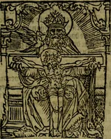 An illustration from Een devote maniere om gheestelyck pelgrimagie te trecken tot den heylighen lande als te Jherusalem, Bethleem, ter Jordanen, etc. : met die rechte gheleghentheyt der heyligher plaetsen, so bescheelijck beschreuen al ost mense voor ooghen saghe (1563)