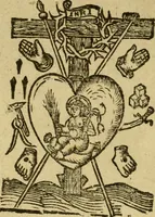 An illustration from Een devote maniere om gheestelyck pelgrimagie te trecken tot den heylighen lande als te Jherusalem, Bethleem, ter Jordanen, etc. : met die rechte gheleghentheyt der heyligher plaetsen, so bescheelijck beschreuen al ost mense voor ooghen saghe (1563)