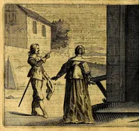 An illustration from Eerlycke tytkorting, bestaende in verscheyde rymen (1634)