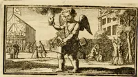 Picture 44 of 44 from Eeuwigduurende liefdes almanak : zinnebeeldig, volgens den algemeenen almanaks-trant, de wisselvalligheden der minnaeren, die in alle liefde-jaeren voorvallen, aenwyzende (1721), leaf 125