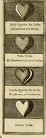 Picture 29 of 44 from Eeuwigduurende liefdes almanak : zinnebeeldig, volgens den algemeenen almanaks-trant, de wisselvalligheden der minnaeren, die in alle liefde-jaeren voorvallen, aenwyzende (1721), leaf 54