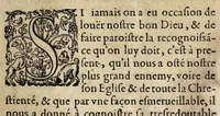 An illustration from Effects espovventables de l'excommvnication de Henry de Valois, & de Henry de Nauarre. Où est contenue au vray l'histoire de la mort de Henry de Valois, et que Henry de Nauarre est incapable de la couronne de France ... (1589)