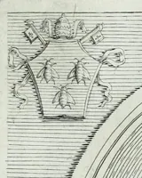 An illustration from Effigies, nomina et cognomina S.D.N. Alexandri papae VII et RR. DD. S.R.E. Cardd. nunc viuentium (1660)