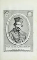 An illustration from Effigies, nomina et cognomina S.D.N. Alexandri papae VII et RR. DD. S.R.E. Cardd. nunc viuentium (1660)