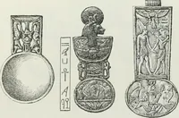 An illustration from Egyptian ceramic art : the MacGregor collection ; a contribution towards the history of Egyptian pottery (1898)