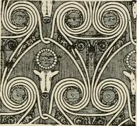 An illustration from Egyptian decorative art : a course of lectures delivered at the Royal Institution /by W.M. Flinders Petrie (1920)