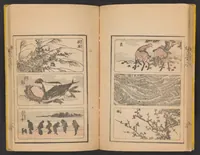 An illustration from Ehon nishiki no fukuro : shokkō hinagata kintai gasō (1828)