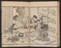 An illustration from Ehon onna Imagawa (1844)