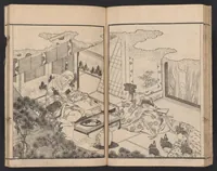 An illustration from Ehon onna Imagawa (1844)