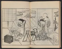 An illustration from Ehon tokiwagusa (1868)