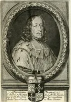 An illustration from Eigentliche Abbildungen Beeder Römm. Kayserl. wie auch der Röm. Königl. Majestäten und dann sämtlicher Herren Chur-Fuersten dess H. Röm Reichs ... Statt Augsburg im Jahr 1689 und 1690. Theils in eiger hoher person, Theils durch Dero Gevoll. mächtigte hochansehnliche herren Abgesandten erscheinen (1689)