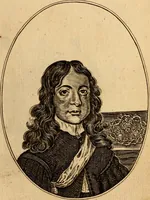 An illustration from Eikon basilike : the pourtraicture of His Sacred Majestie in his solitudes and sufferings .. (1649)