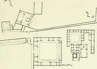 An illustration from Eine Gebäudegruppe in Olympia (1909)