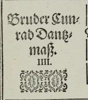 Picture 33 of 39 from Einer neüen Tabulatur auff Orgel und Instrumenten. Das ander allerlei schöne teutsche, italienische, frantzösische, geistliche und weltliche Lieder mit funff und vier Stimmen Passamezo, Galliardo und Täntze in sich begreifft.. (1577), leaf 109