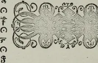 Picture 17 of 39 from Einer neüen Tabulatur auff Orgel und Instrumenten. Das ander allerlei schöne teutsche, italienische, frantzösische, geistliche und weltliche Lieder mit funff und vier Stimmen Passamezo, Galliardo und Täntze in sich begreifft.. (1577), leaf 43