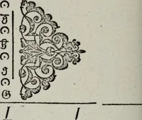 Picture 20 of 39 from Einer neüen Tabulatur auff Orgel und Instrumenten. Das ander allerlei schöne teutsche, italienische, frantzösische, geistliche und weltliche Lieder mit funff und vier Stimmen Passamezo, Galliardo und Täntze in sich begreifft.. (1577), leaf 53